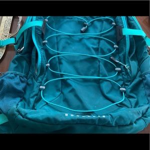 Borealis The North Face backpack.  Stain on interior as shown.